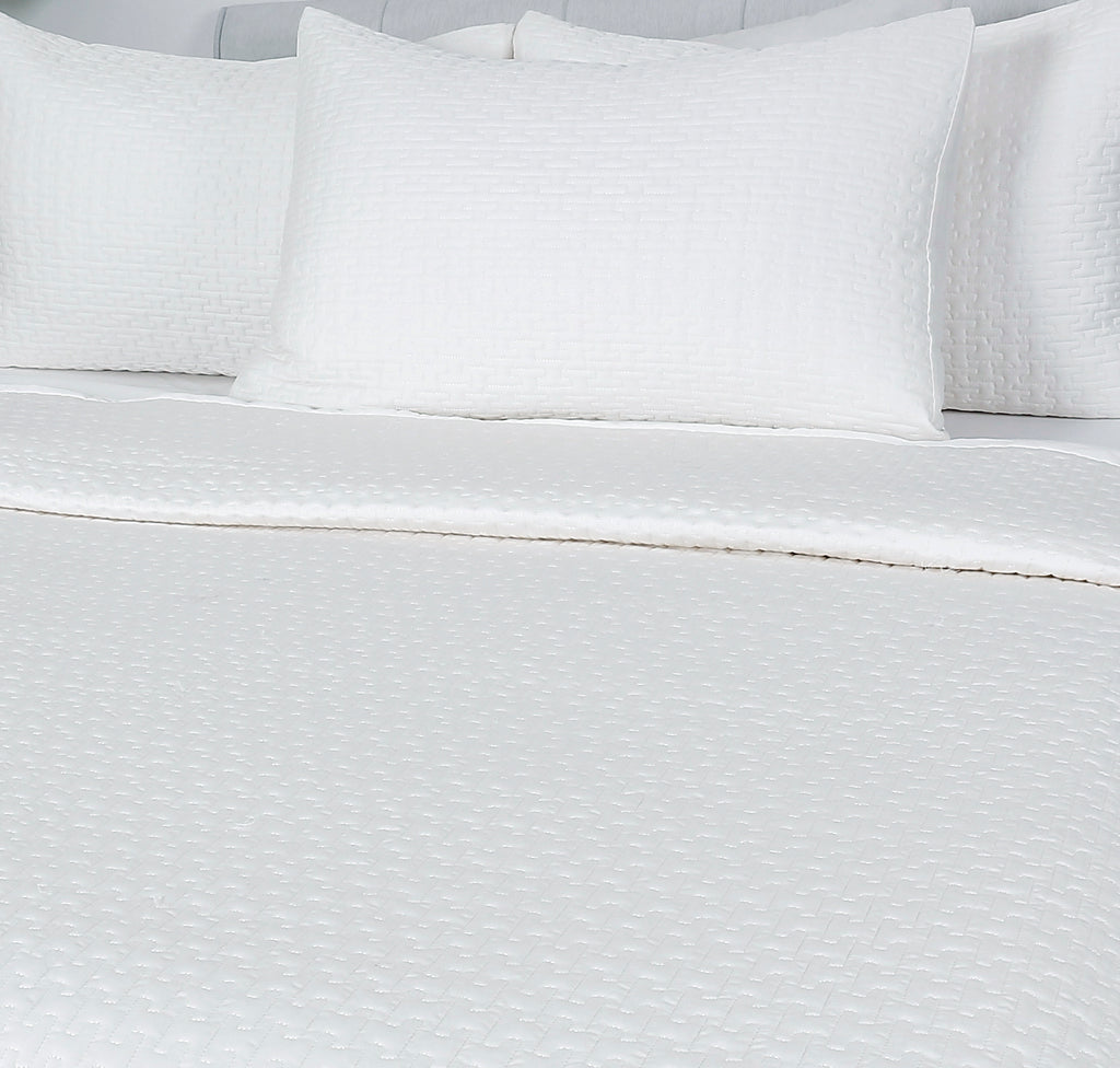 White Quilted