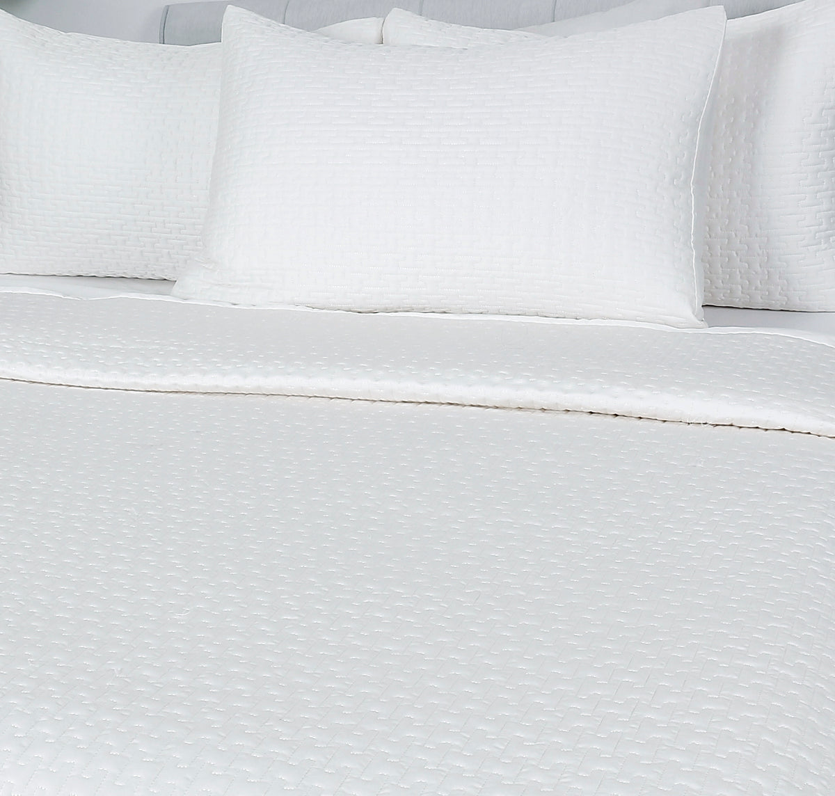 White Quilted