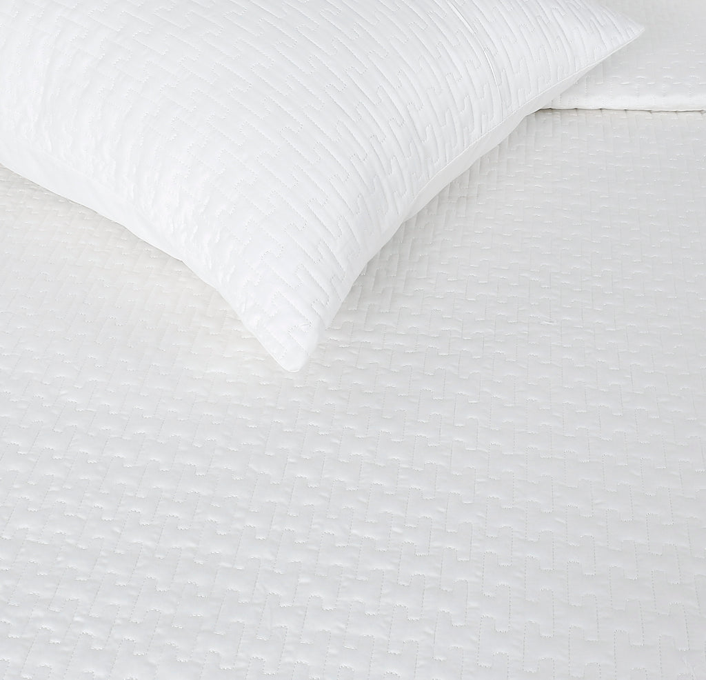 White Quilted