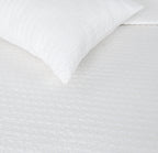 White Quilted