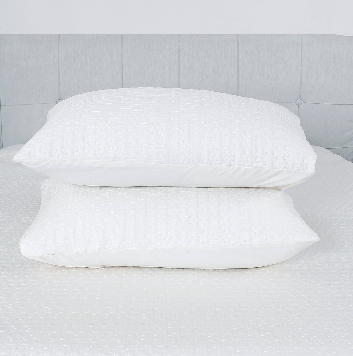 White Quilted