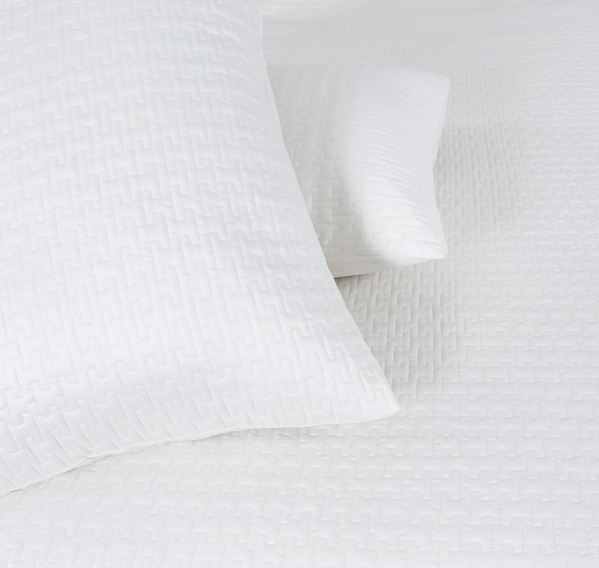 White Quilted
