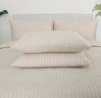Beige Quilted